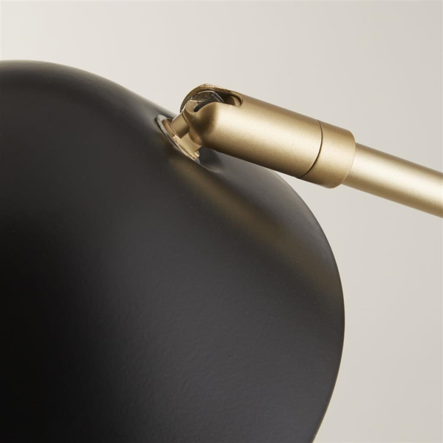 Searchlight - Golvlampa SWAN 1xE27/10W/230V svart