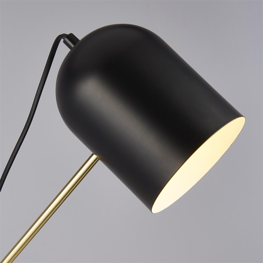 Searchlight - Golvlampa ODYSSEY 1xE27/7W/230V svart