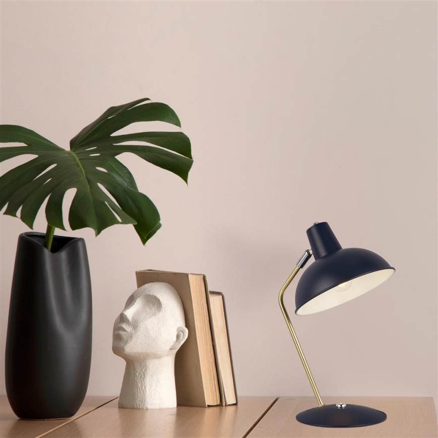 Searchlight - Bordslampa ABERDEEN 1xE14/7W/230V blå