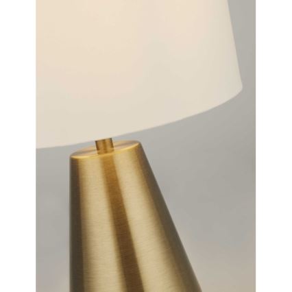 Searchlight - Bordslampa 1xE14/25W/230V guld