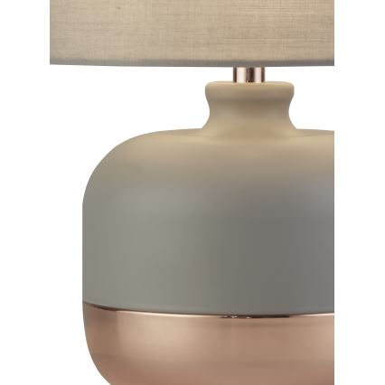 Searchlight - Bordslampa 1xE14/7W/230V grå