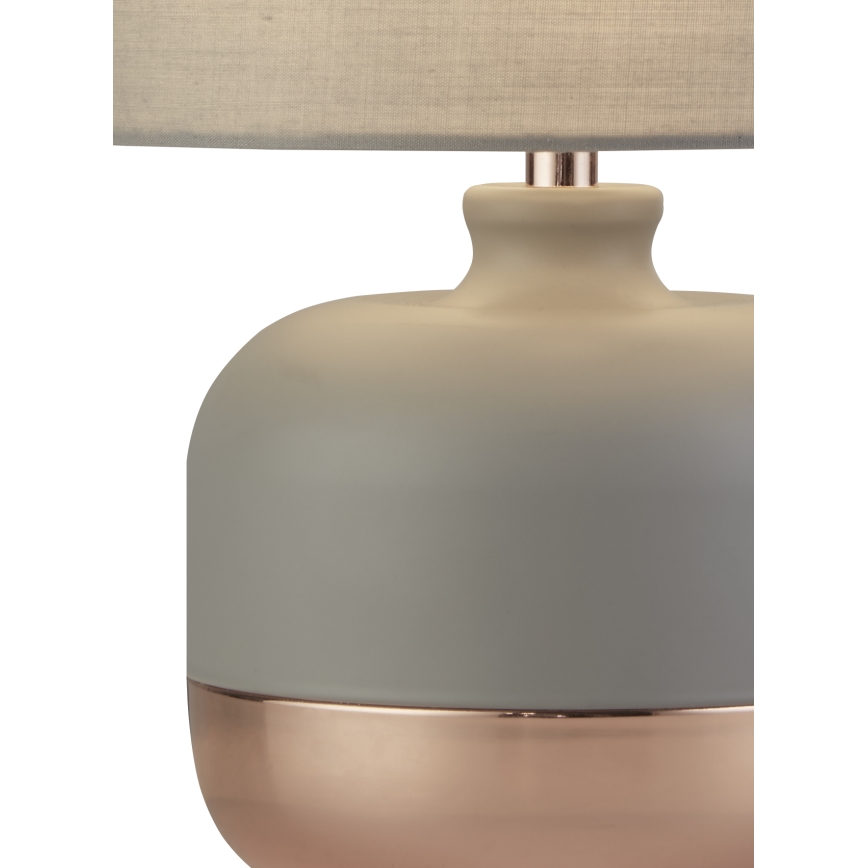 Searchlight - Bordslampa 1xE14/7W/230V grå