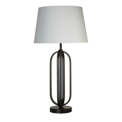 Searchlight - Bordslampa CHIC 1xE27/60W/230V vit