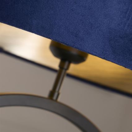 Searchlight - Bordslampa ELEGANT 1xE27/60W/230V blå