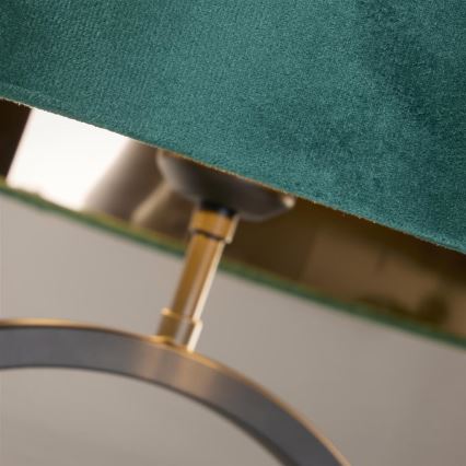Searchlight - Bordslampa ELEGANT 1xE27/60W/230V grön