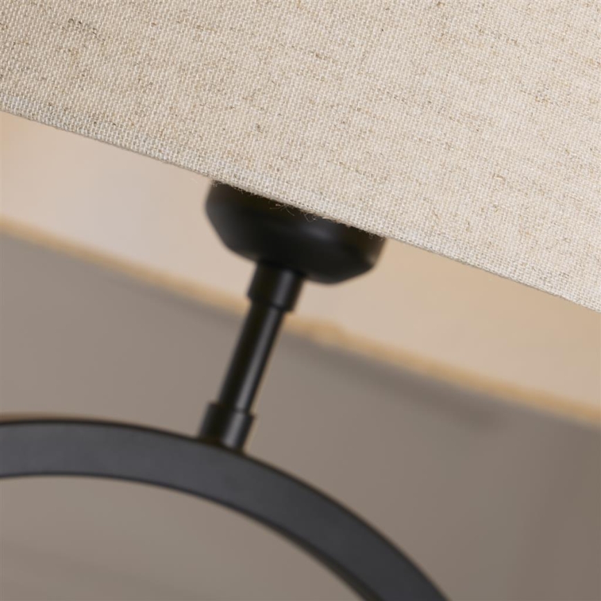 Searchlight - Bordslampa ELEGANT 1xE27/60W/230V krämvit