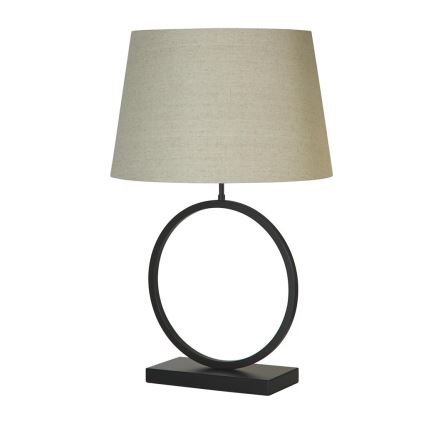 Searchlight - Bordslampa ELEGANT 1xE27/60W/230V krämvit