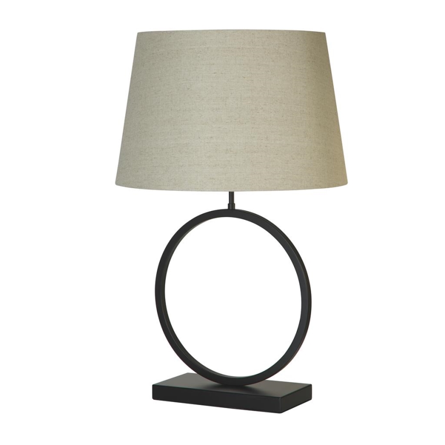 Searchlight - Bordslampa ELEGANT 1xE27/60W/230V krämvit