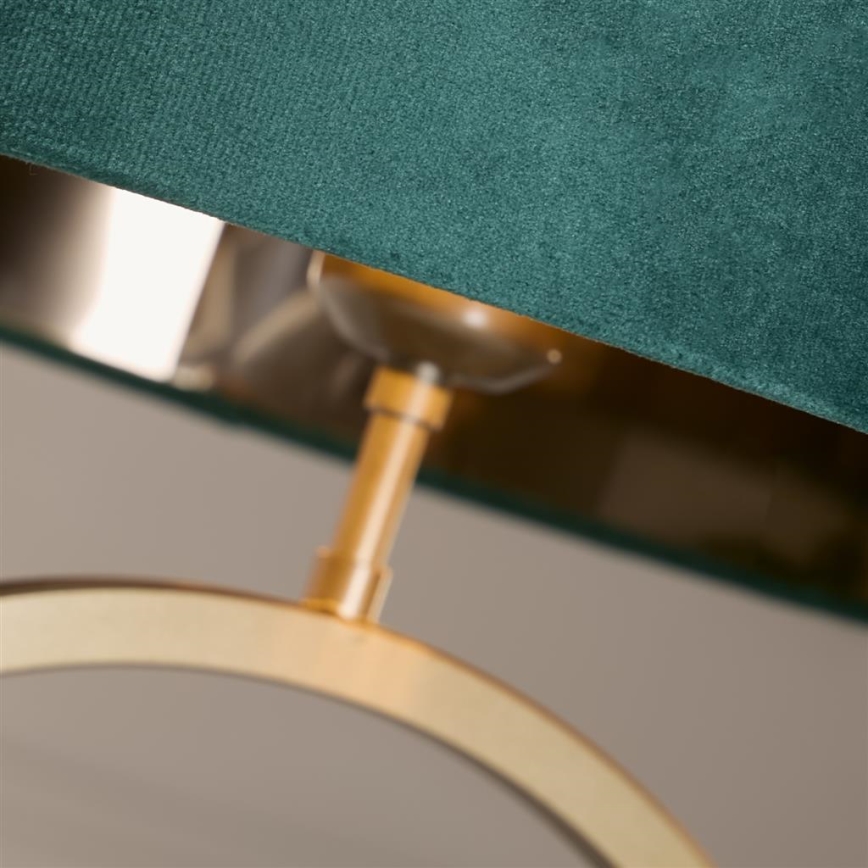 Searchlight - Bordslampa ELEGANT 1xE27/60W/230V grön