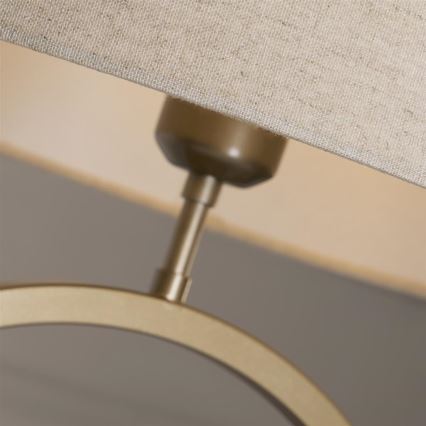 Searchlight - Bordslampa ELEGANT 1xE27/60W/230V krämvit