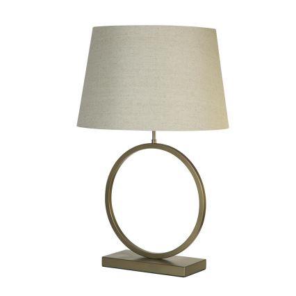 Searchlight - Bordslampa ELEGANT 1xE27/60W/230V krämvit