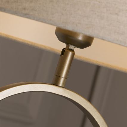 Searchlight - Bordslampa MODISH 1xE27/60W/230V krämvit