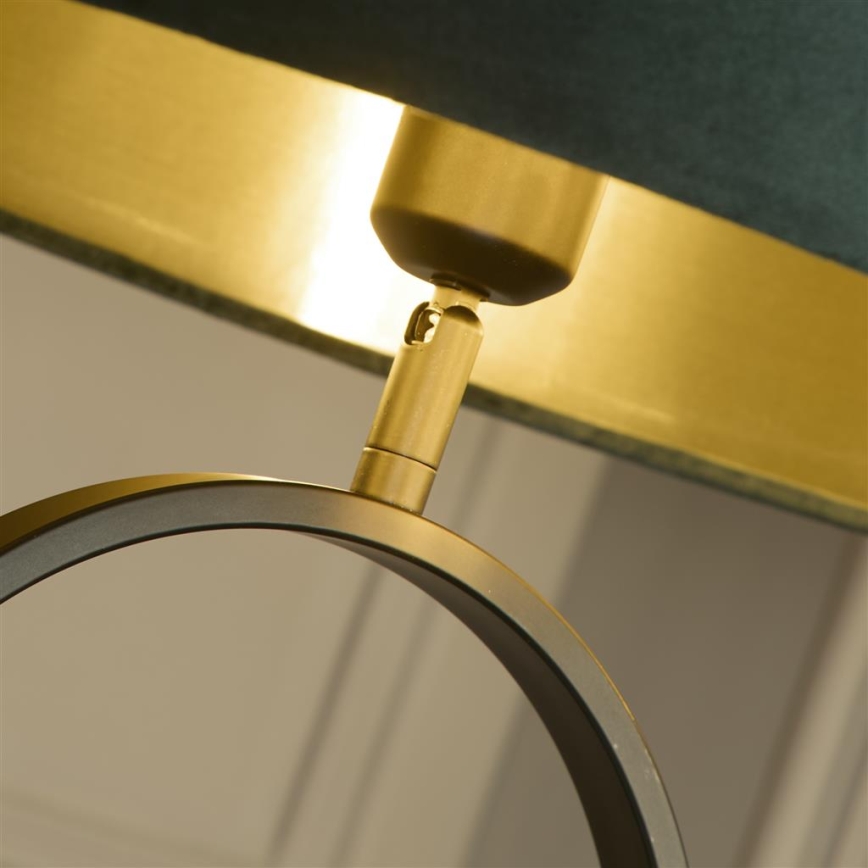 Searchlight - Golvlampa MODISH 1xE27/60W/230V grön