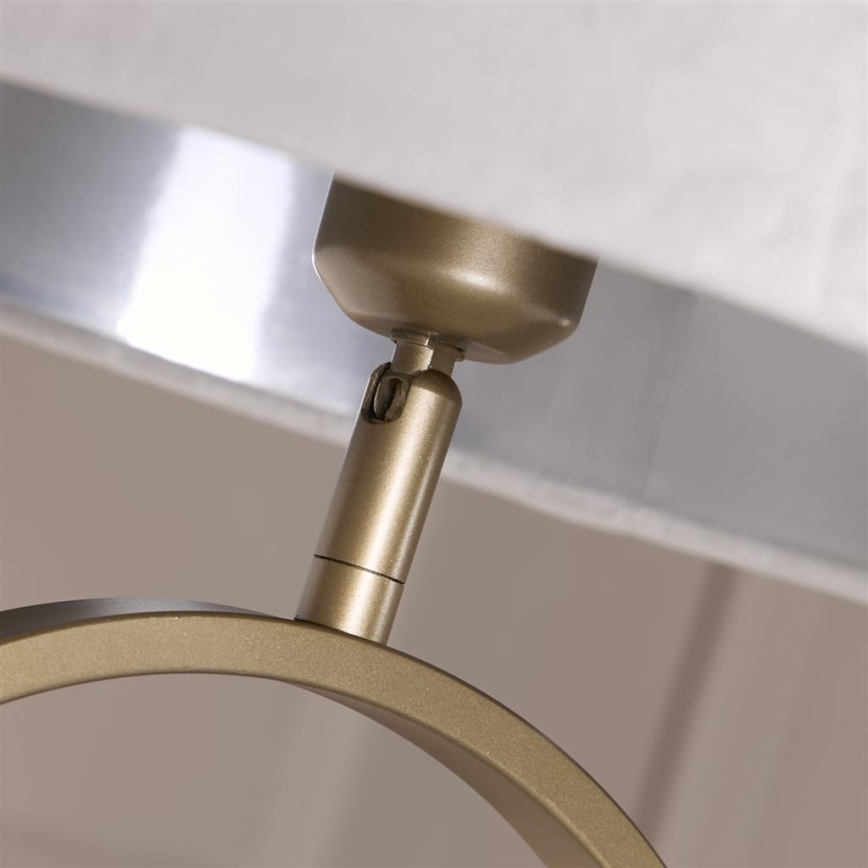 Searchlight - Golvlampa MODISH 1xE27/60W/230V grå