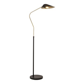 Searchlight - Golvlampa SWAN 1xE27/10W/230V svart