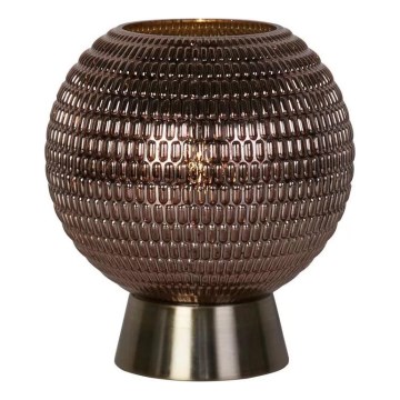 Searchlight - LED bordslampa MILA LED/0,6W/3xAAA brun