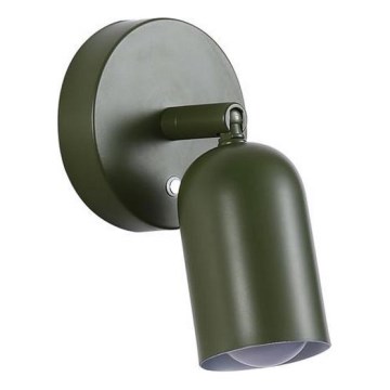 Searchlight - LED dimbar uppladdningsbar vägglampa CONE LED/1,5W/5V grön
