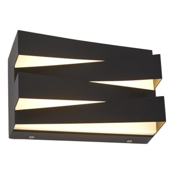 Searchlight - LED-vägglampa SECTION LED/18W/230V svart