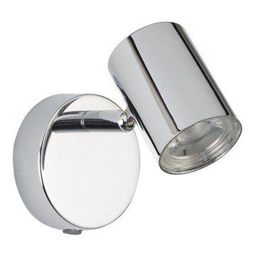 Searchlight - LED väggspotlight ROLLO 1xLED/4W/230V skinande krom