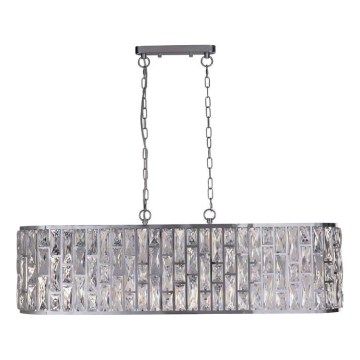 Searchlight - Ljuskrona med kedja BIJOU 8xE14/40W/230V