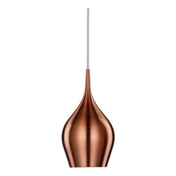 Searchlight - Ljuskrona med textilsladd VIBRANT 1xE14/60W/230V metallisk rosa