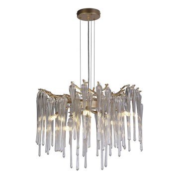 Searchlight - Pendellampa med vajer HERITAGE 5xG9/33W/230V