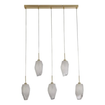 Searchlight - ROCKY takpendel på vajer 5xG9/33W/230V