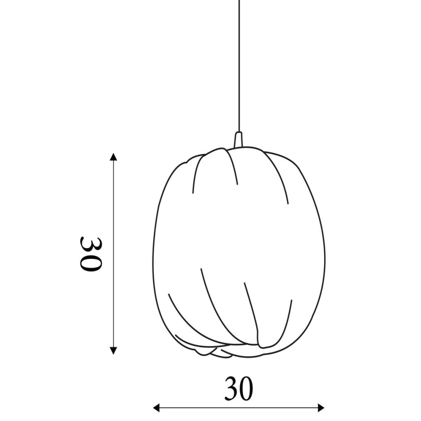 Searchlight - Lampskärm SHADE B22 E14/E27 diam. 30 cm krämvit