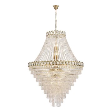 Searchlight - Taklampa med kedja LOUIS PHILLIPE 28xE14/60W/230V