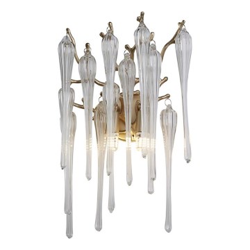 Searchlight - Väggarmatur HERITAGE 2xG9/33W/230V