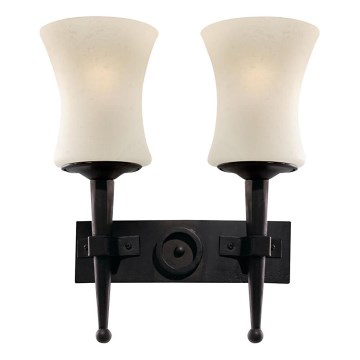 Searchlight - Vägglampa CARTWHEEL 2xE27/60W/230V