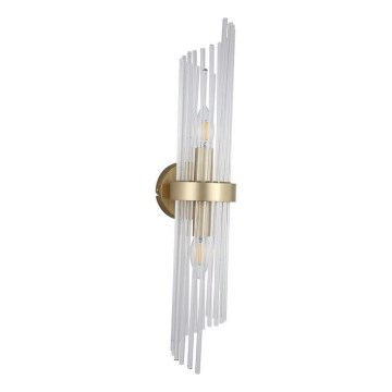 Searchlight - Vägglampa LARA 2xE14/60W/230V