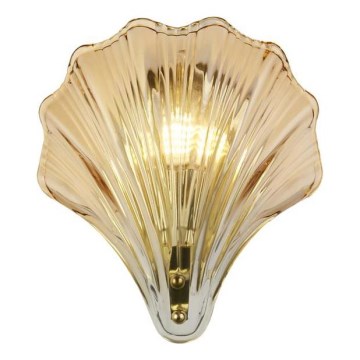 Searchlight - Vägglampa SHELL 1xG9/7W/230V rökfärgad