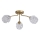 Searchlight - Ytmonterad takkrona ASTRAL 3xG9/33W/230V guld