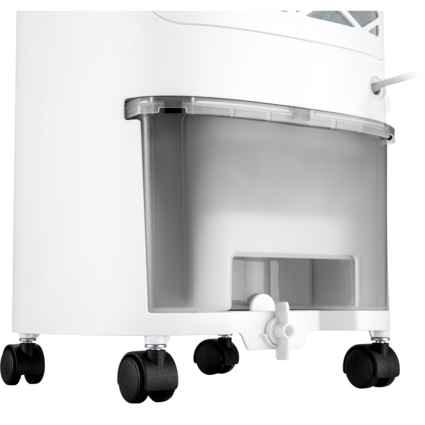 Sencor - Bärbar luftkylare med LED-display 3-i-1 45W/230V vit + fjärrkontroll