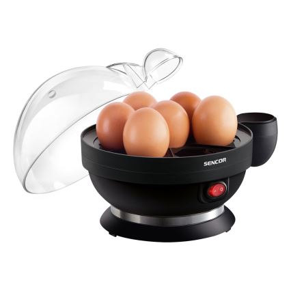 Sencor - Äggkokare 320-380W/230V svart