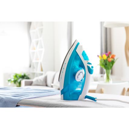 Sencor - Ångstrykjärn 2000W/230V blå/vit