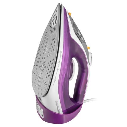 Sencor - Ångstrykjärn 2400W/230V lila/vit