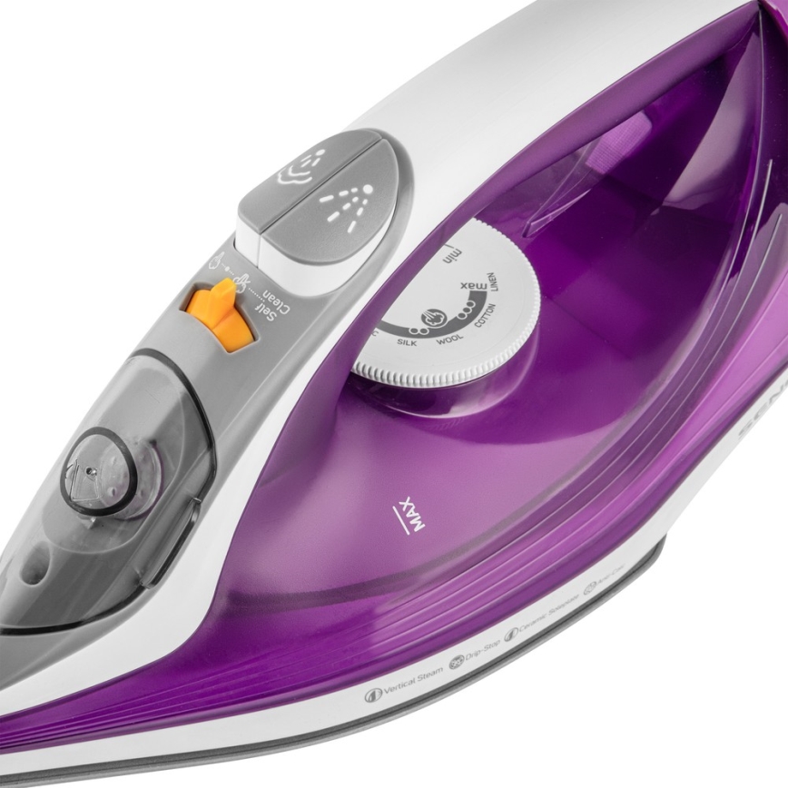 Sencor - Ångstrykjärn 2400W/230V lila/vit