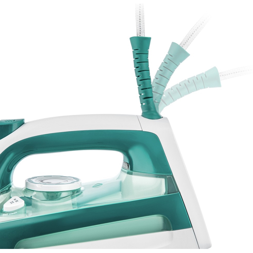 Sencor - Ångstrykjärn 2600W/230V turkos/vit