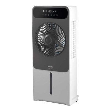 Sencor - Bärbar luftkylare 28W/230V grå + fjärrkontroll