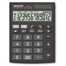 Sencor - Bordsminiräknare  1xLR1130 svart 