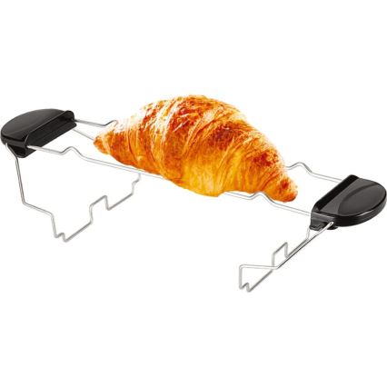 Sencor - Brödrost för 2 skivor med värmegaller, 1000 W/230 V, beige