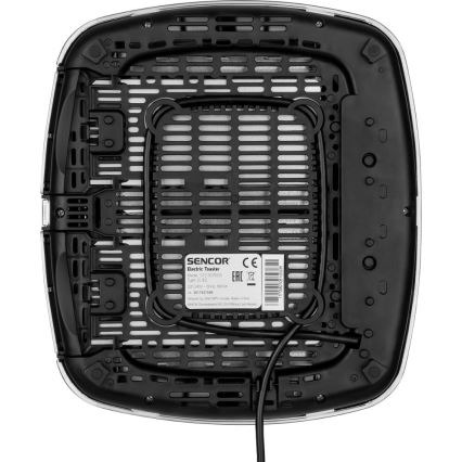 Sencor - Brödrost för 4 skivor 1600W/230V matt krom