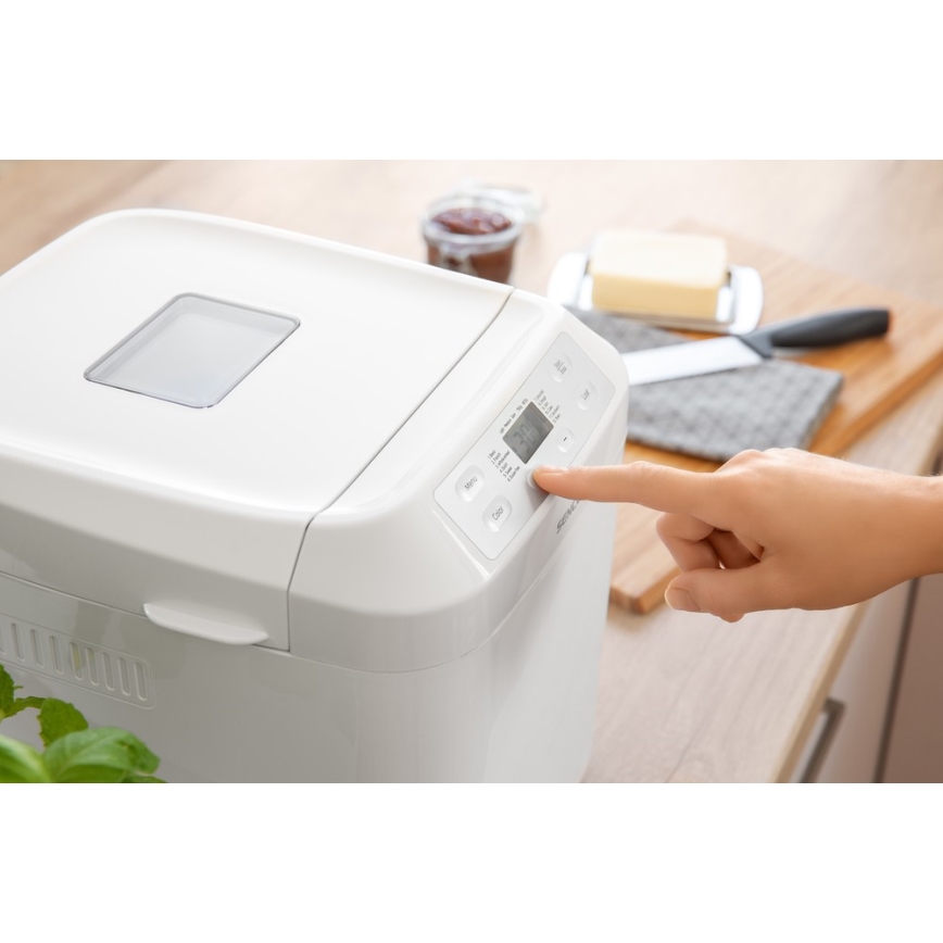 Sencor - Brödrost med LCD-display 550W/230V