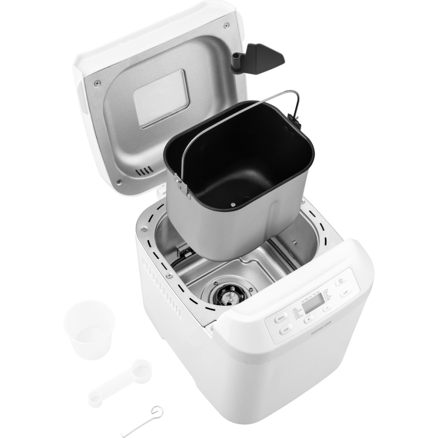 Sencor - Brödrost med LCD-display 550W/230V