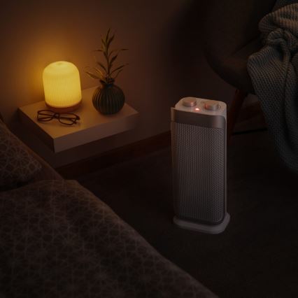 Sencor - Ceramisk fläkt med värmefunktion och termostat 1000/2000W/230V