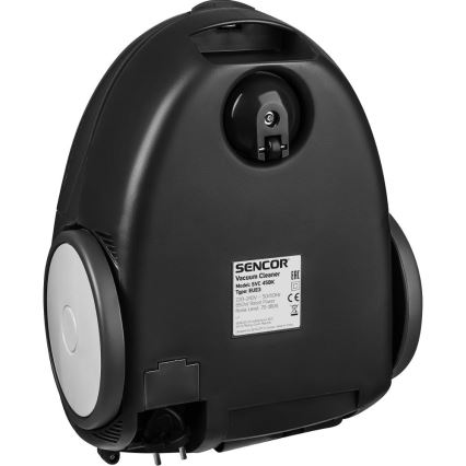 Sencor - Dammsugare med påse 1,5 l 850W/230V svart