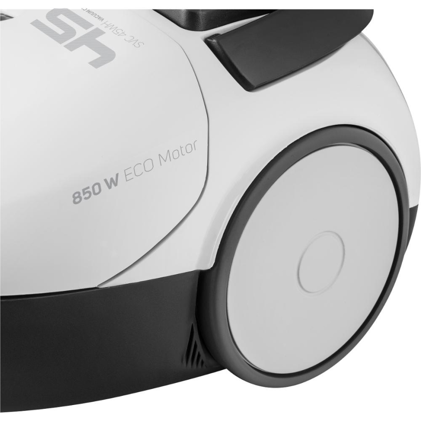 Sencor - Dammsugare med påse 1,5 l 850W/230V vit