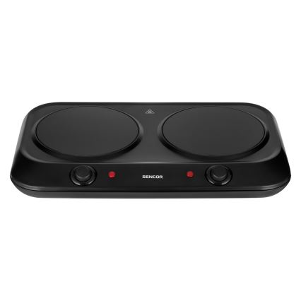 Sencor - Dubbel Glaskeramisk spis 2400W/230V